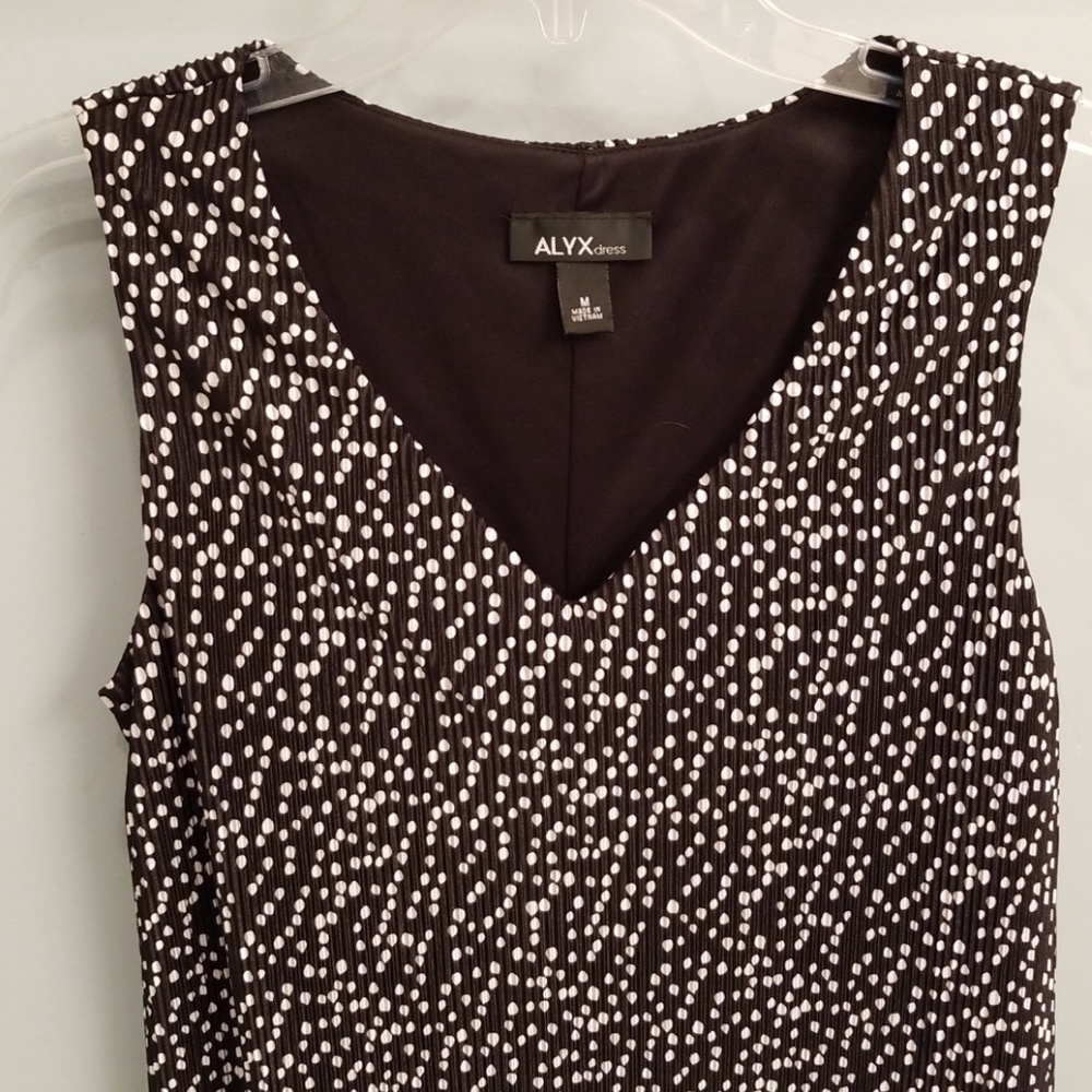 ALYX Black & White Sleeveless Dress in Medium - Picture 4 of 8